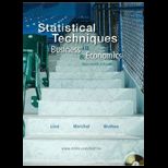 Statistical Techniques in Business and Economics (Custom Package)