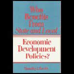 Who Benefits from State and Local Economic Development Policies?