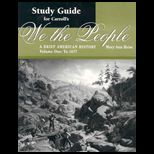 We the People  Brief, Volume 1  Study Guide