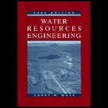 Water Resources Engineering 2005 Edition