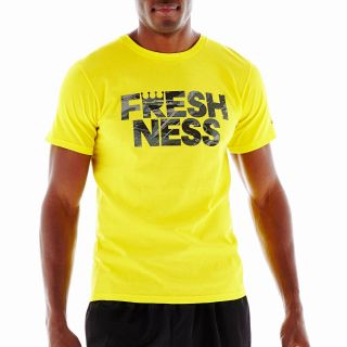 Adidas Freshness Tee, Yellow, Mens