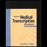 Delmars Medical Transcription Textbook and Student Workbook Set