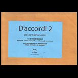 Daccord Level 2 Vtext and Ss and Cahier Access