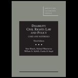 Disability Civil Rights Law and  Cs and Materials