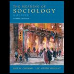 Meaning of Sociology  Reader