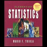 Elementary Statistics, Updated   With CD, Solution Manual and Mymath