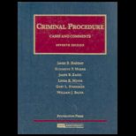 Criminal Procedure  Cases and Comments