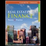 Real Estate Finance   With CD