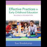 Effective Practices in Early Childhood Education Building a Foundation With Access