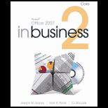 Microsoft Office 2007 in Business , Core With 4 DVDs
