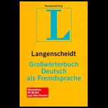 Grobworterbuch Deutsch Als Fremdsprache