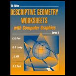 Descriptive Geometry Worksheets / With Computer Graphics, Series B