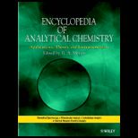 Encyclopedia of Analytical Chemistry Applications, Theory, and Instrumentation, 15 Volume Set