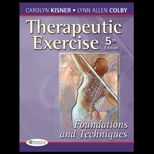 Therapeutic Exercise  Foundations and Techniques