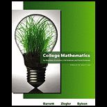 College Mathematics for Business, Economics, Life Sciences and Social Sciences   With Access