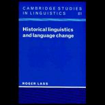 Historical Linguistics and Language Change