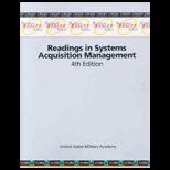 Readings in Systems Acquisition Management