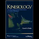 Kinesiology Mechanics and Pathomechanics of Human Movement   With CD