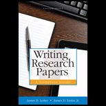 Writing Research Papers (Spiral)