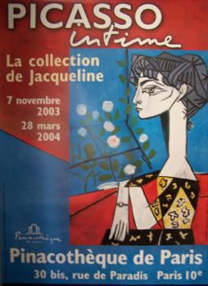 Picasso in Time   2003 Paris Museum Exhibit (Large   French   Rolled)