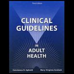 Clinical Guidelines in Adult Health