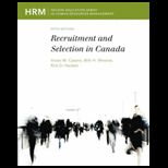 Recruitment and Selection in Canada