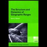Structure and Dynamics of Geographic Range