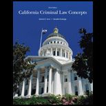 California Crim. Law Concepts 2014