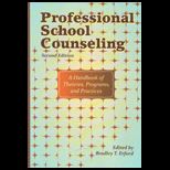 Professional School Counseling   With CD