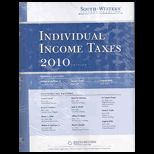 South West Federal Tax  Individual Income Taxes 2010   Looseleaf