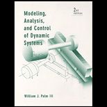 Modeling, Analysis, and Control of Dynamic Systems