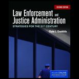 Law Enforcement and Justice Administration  Text