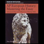 Ap European History Mastering the Essay