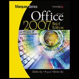 Microsoft Office 2007  With Windows XP and Internet Explorer 7.0 Brief  Package
