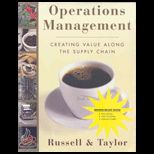 Operations Management  Creating Value Along the Supply Chain (Looseleaf)