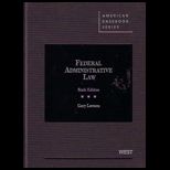 Federal Administrative Law