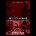 Research Methods in Criminal Justice and Criminology (Custom Package)