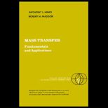 Mass Transfer  Fundamentals and Applications