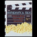 Mathematical Ideas   With Access