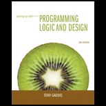 Starting out With Program. Logic and Design   With CD
