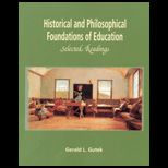 Historical and Philosophical Foundations of Education  Readings