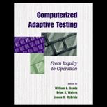 Computerized Adaptive Testing