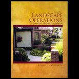 Landscape Operations  Management, Methods, and Materials