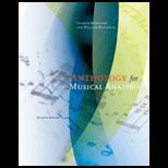 Anthology for Musical Analysis   CD (Software)
