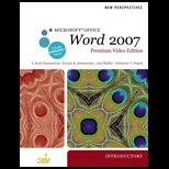 Microsoft Office Word 2007 Prem . Edition   With Dvd