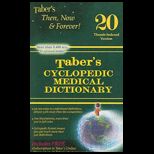 Tabers Cyclopedic Medical Dictionary Index   With CD