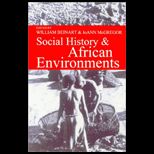 Social History and African Environments