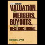 Valuation  Mergers, Buyouts and Restructuring   With CD