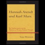 Hannah Arendt and Karl Marx