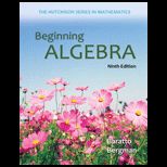 Beginning Algebra   With Access